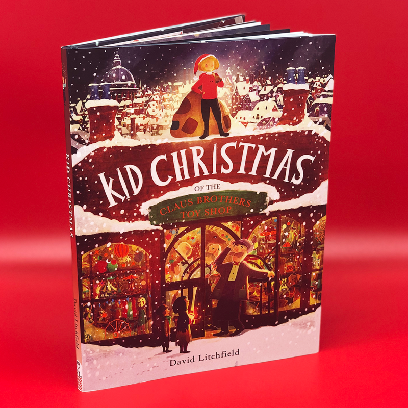 Kid Christmas David Litchfield Illustration