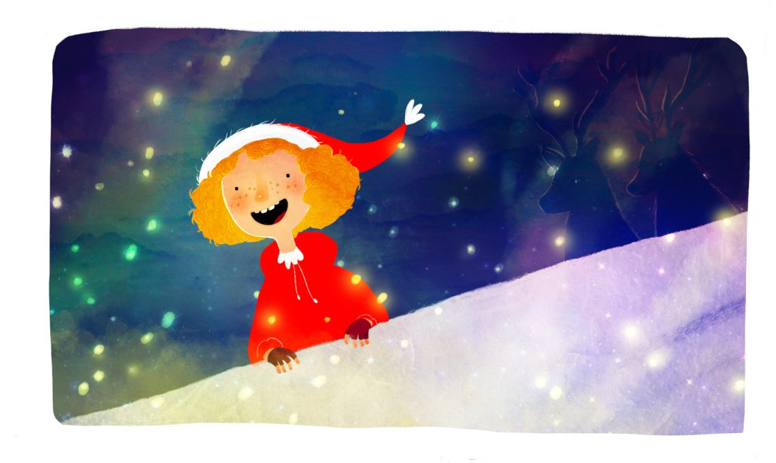 Kid Christmas David Litchfield Illustration