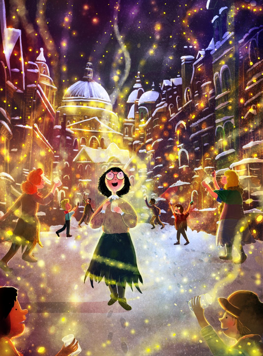 Kid Christmas David Litchfield Illustration